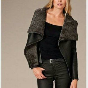 Muubaa Bronson Cowl Sheepskin Jacket